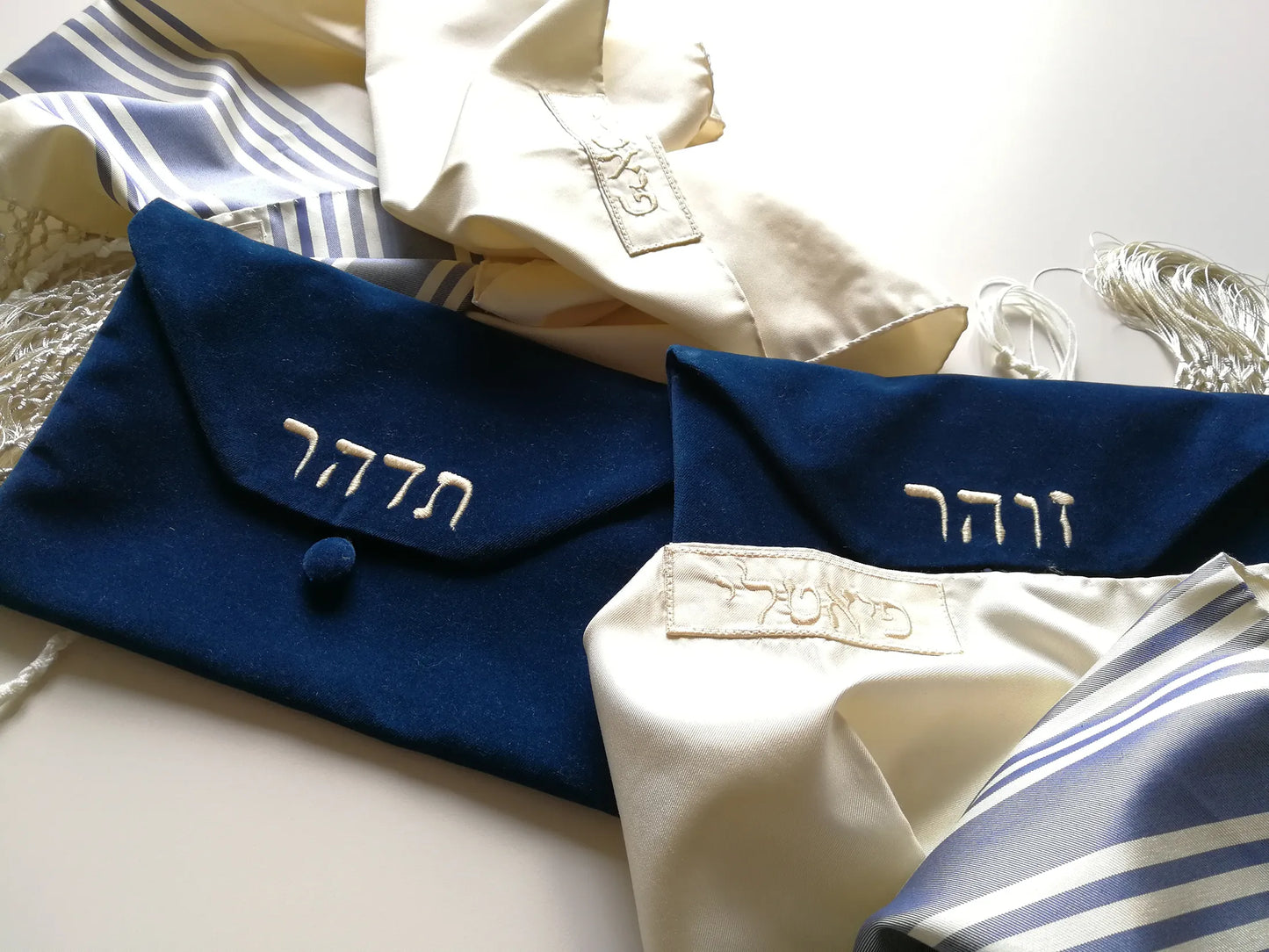 Children's Tallit blue bags