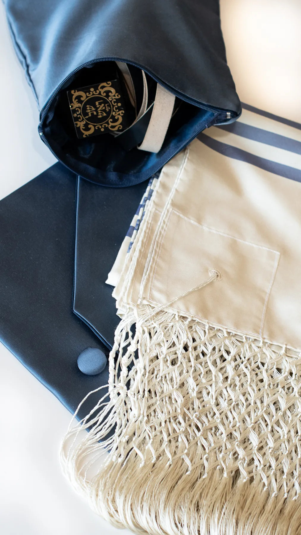 Tefillin bag with tallit