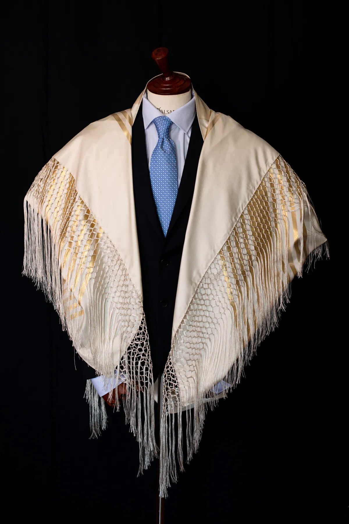 Gold large Tallit stand