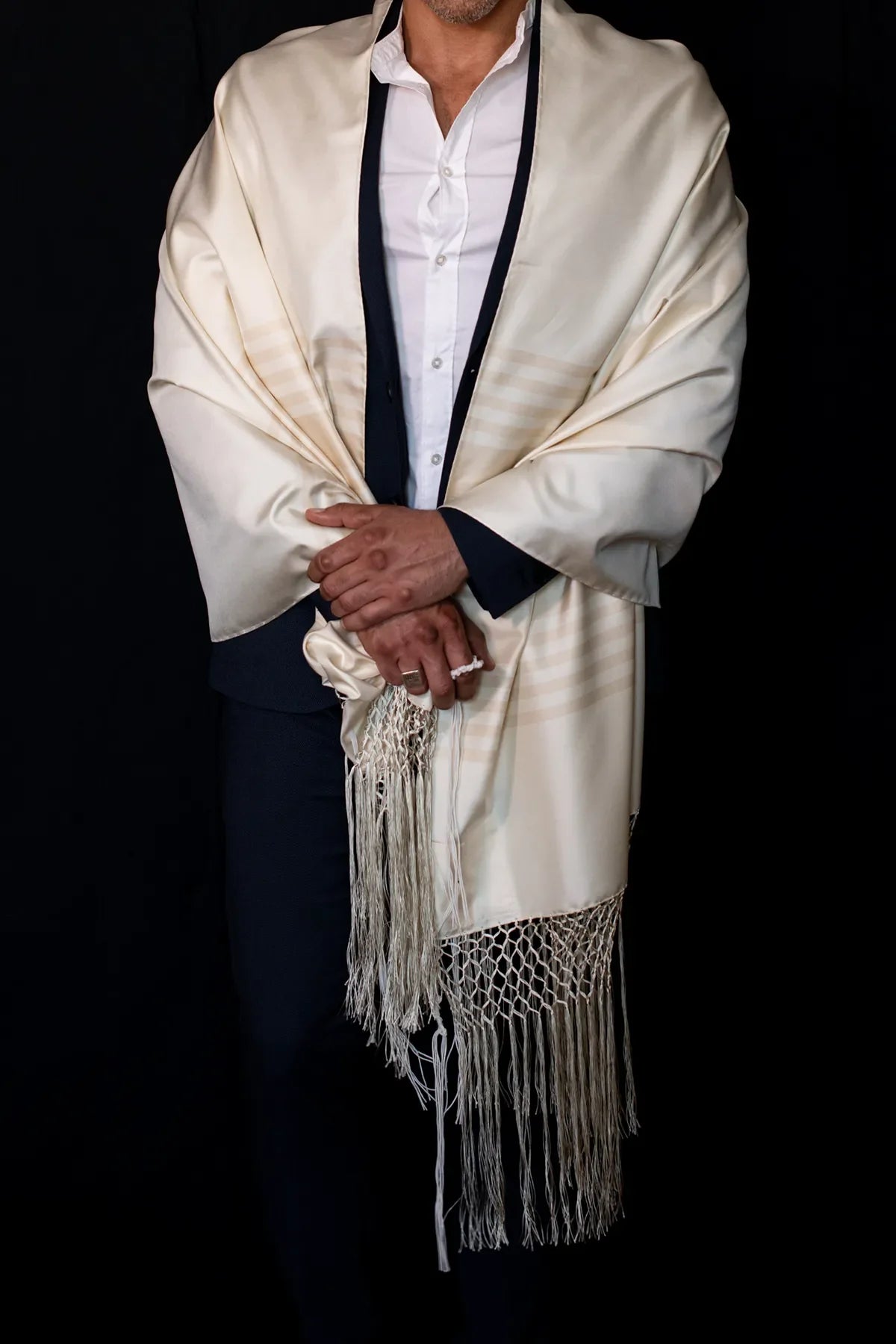 Colorful Tallit finger