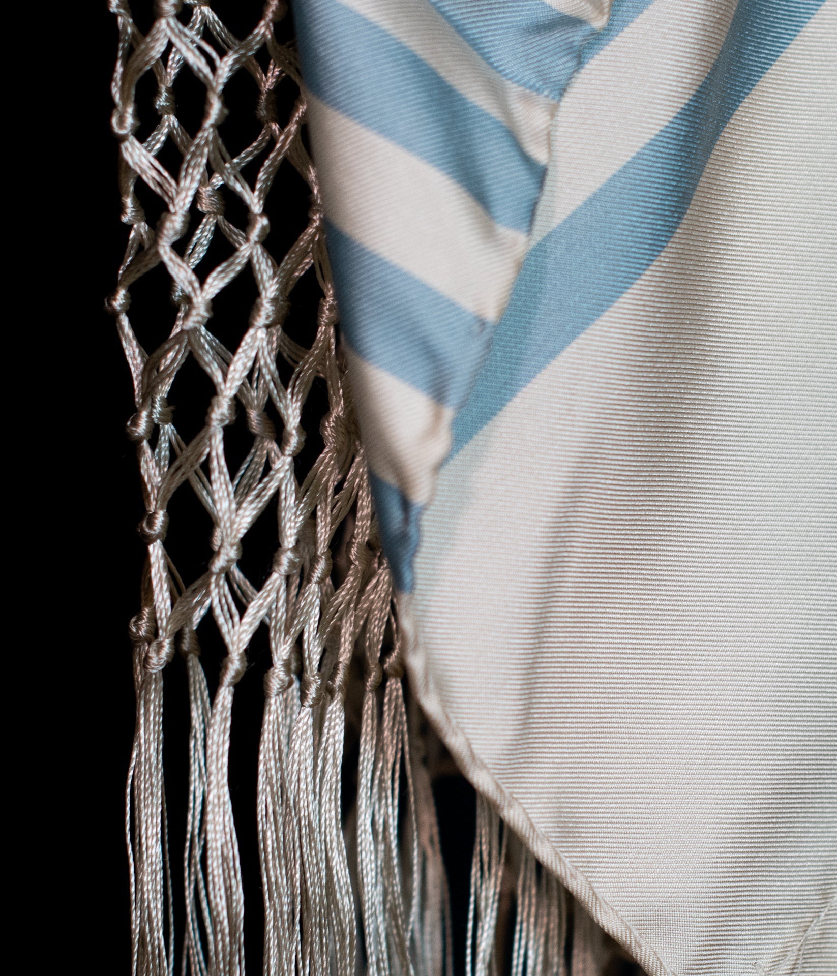 Colorful Tallit tzitzit