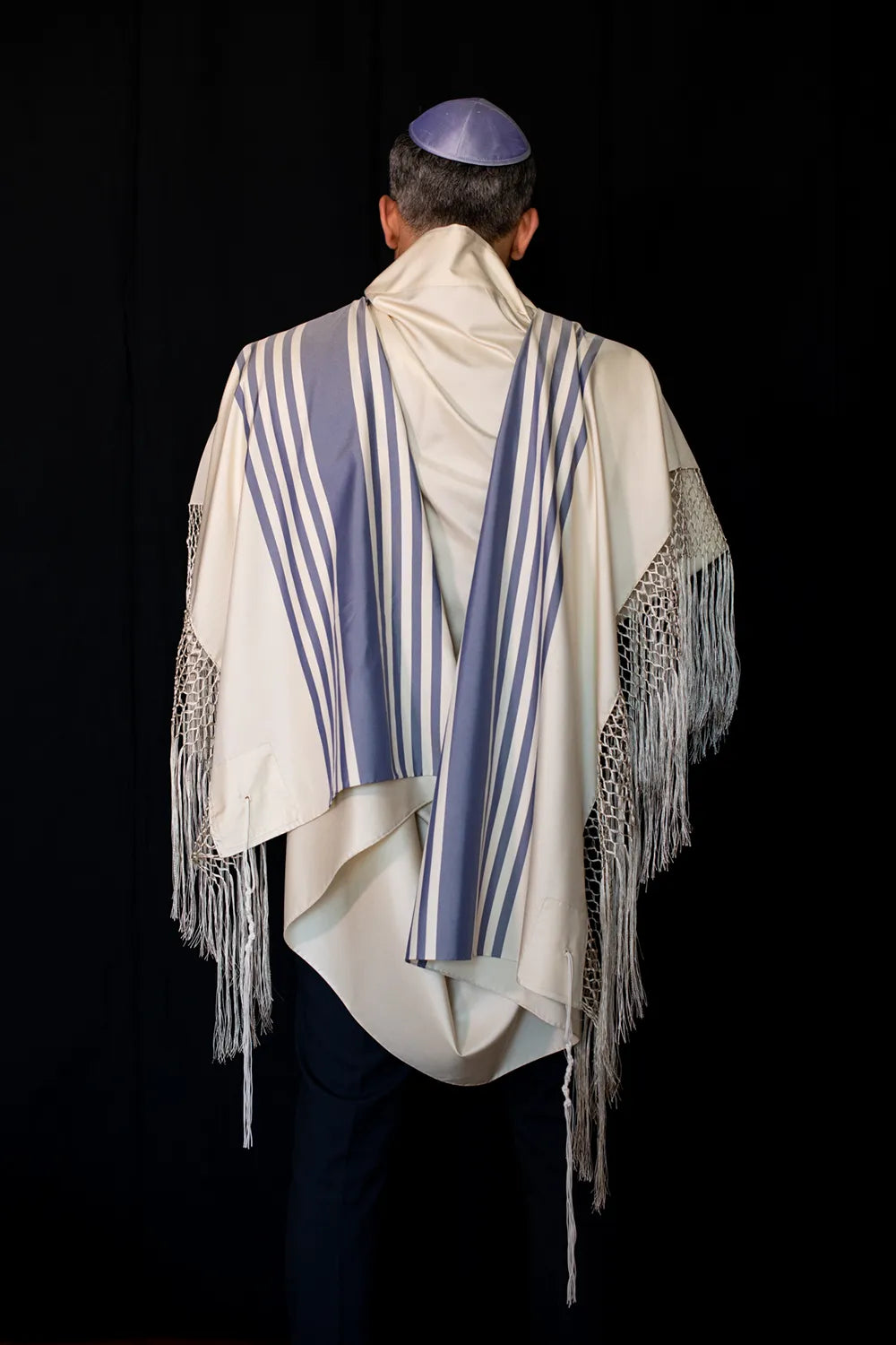 Big Tallit back far