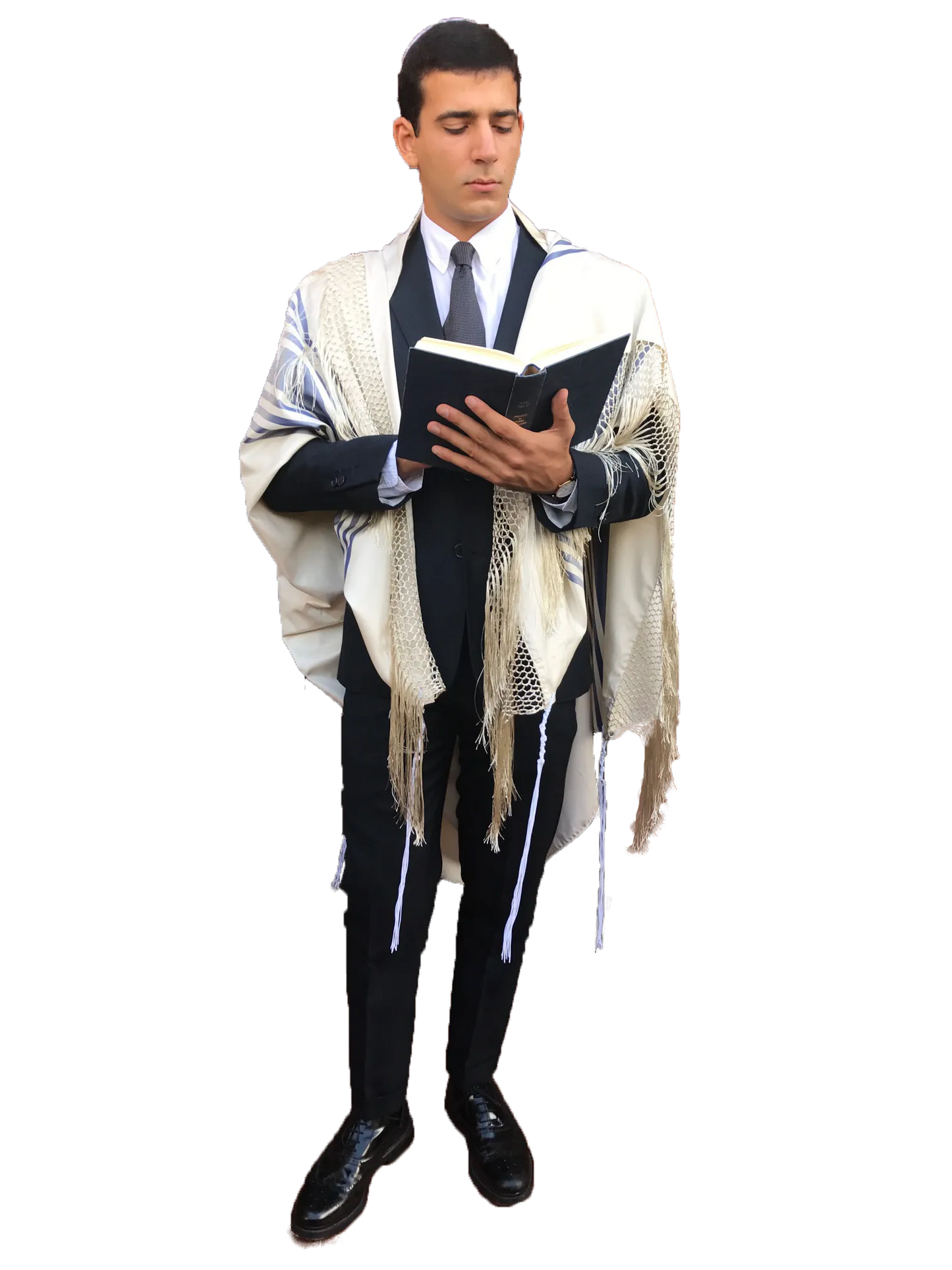 Big Tallit with book