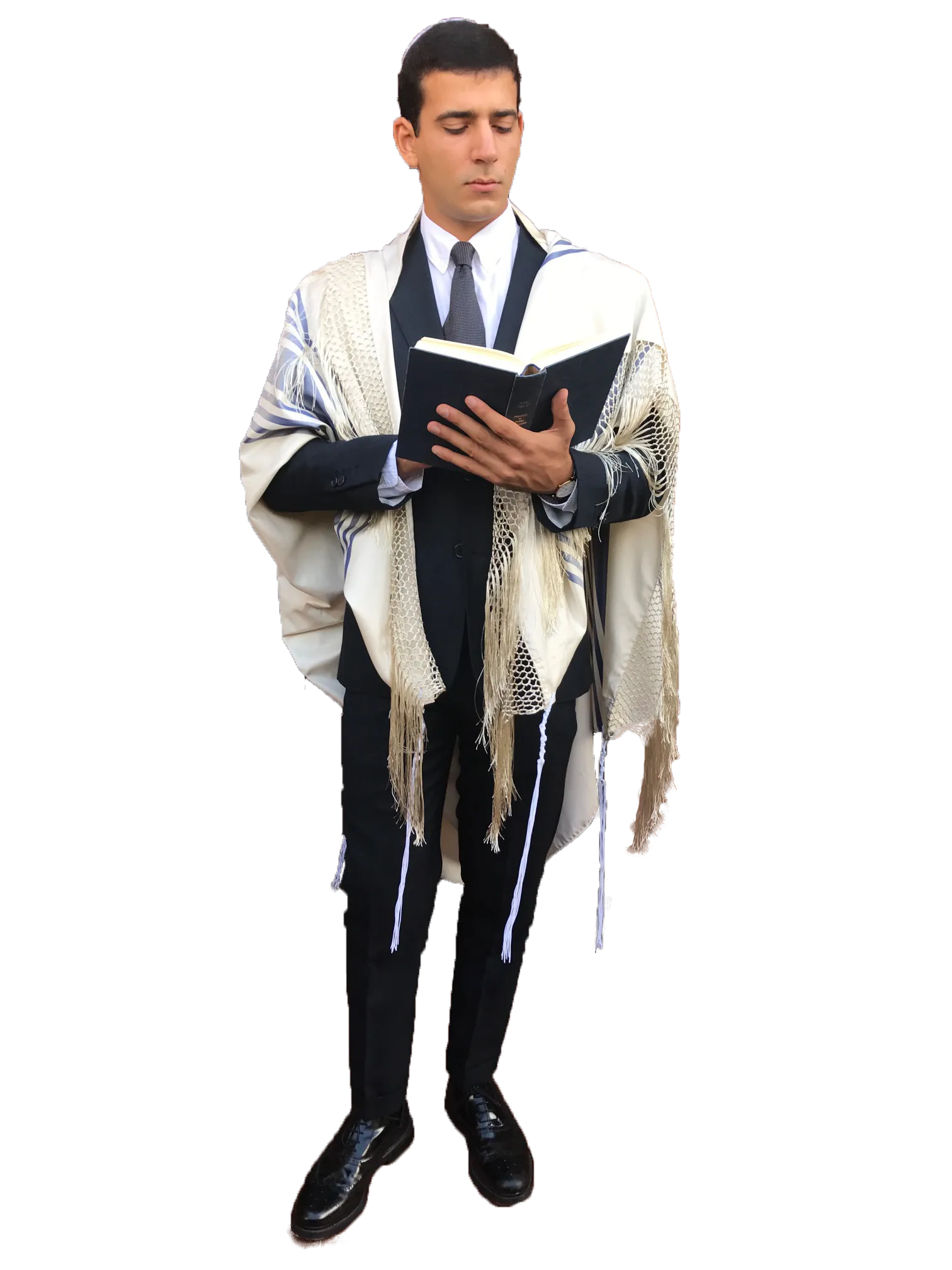 Big Tallit with book