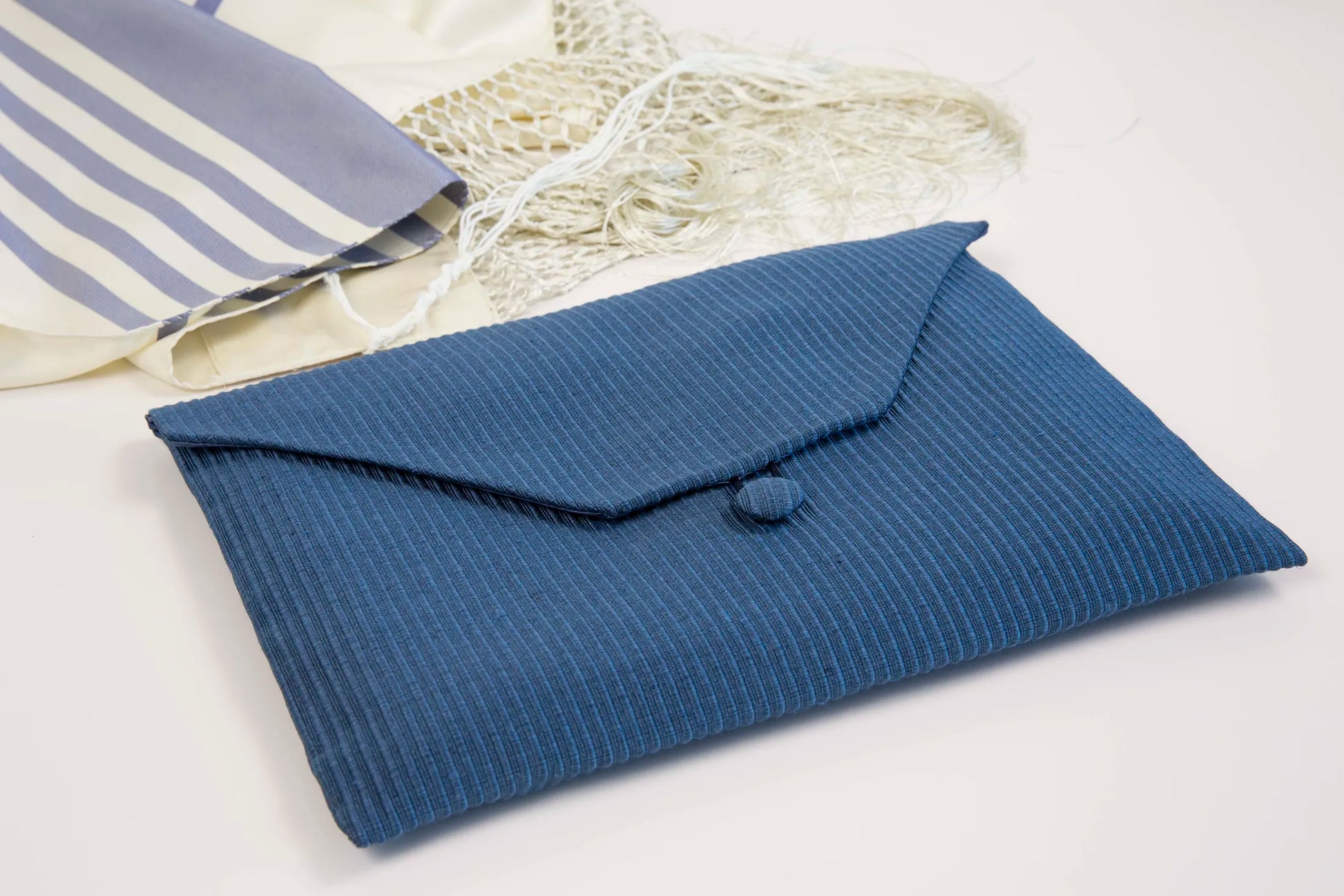 Tallit bag blue stripes