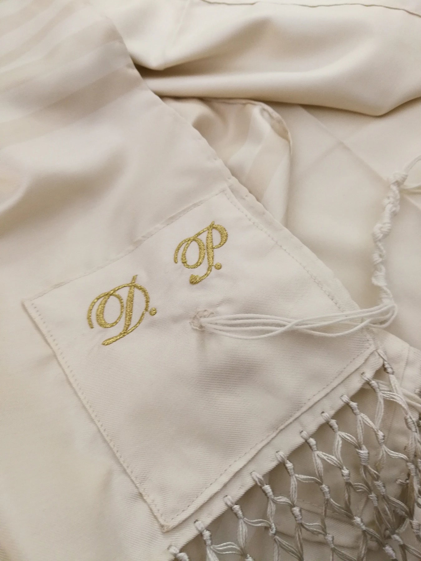 Text on the Tallit corners
