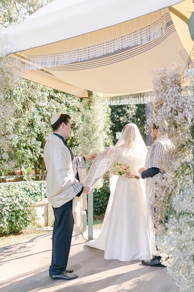 Chuppà silk tallit wedding