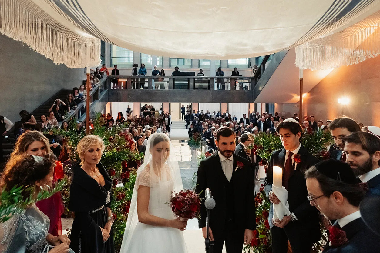 Chuppà silk tallit matrimony