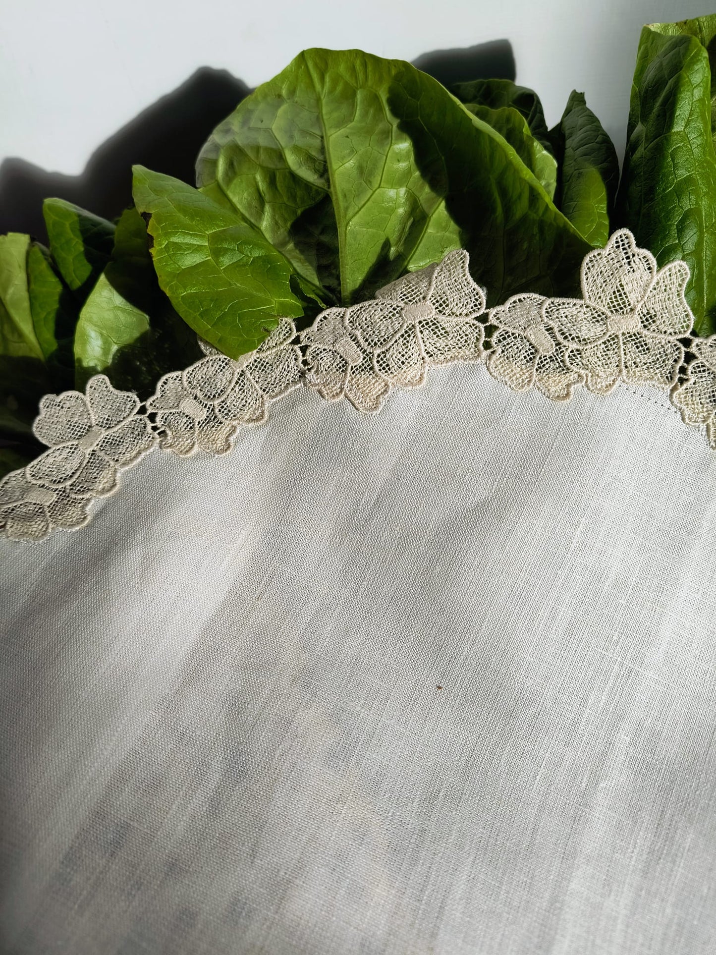 Lace and Linen Pesach Matzah Cover