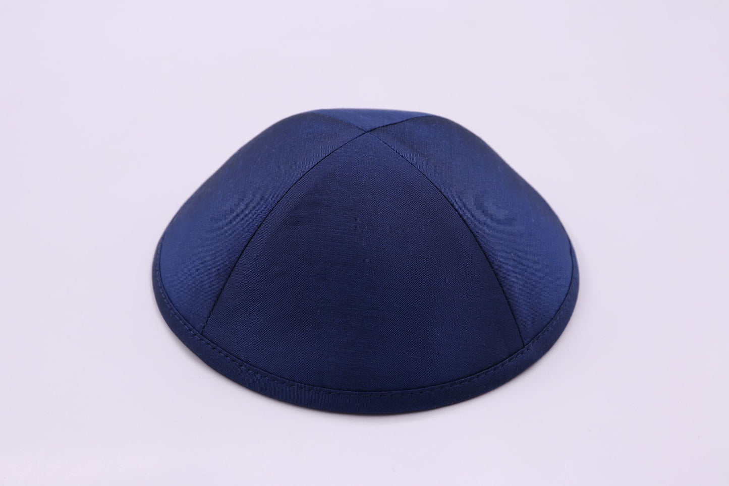 Blue Silk kippah