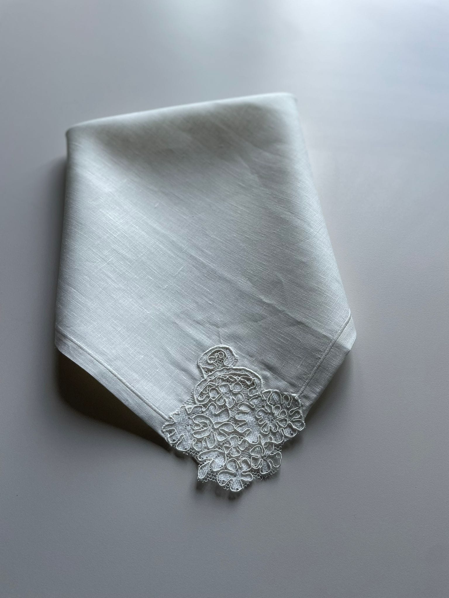 Wedding Handkerchief fold