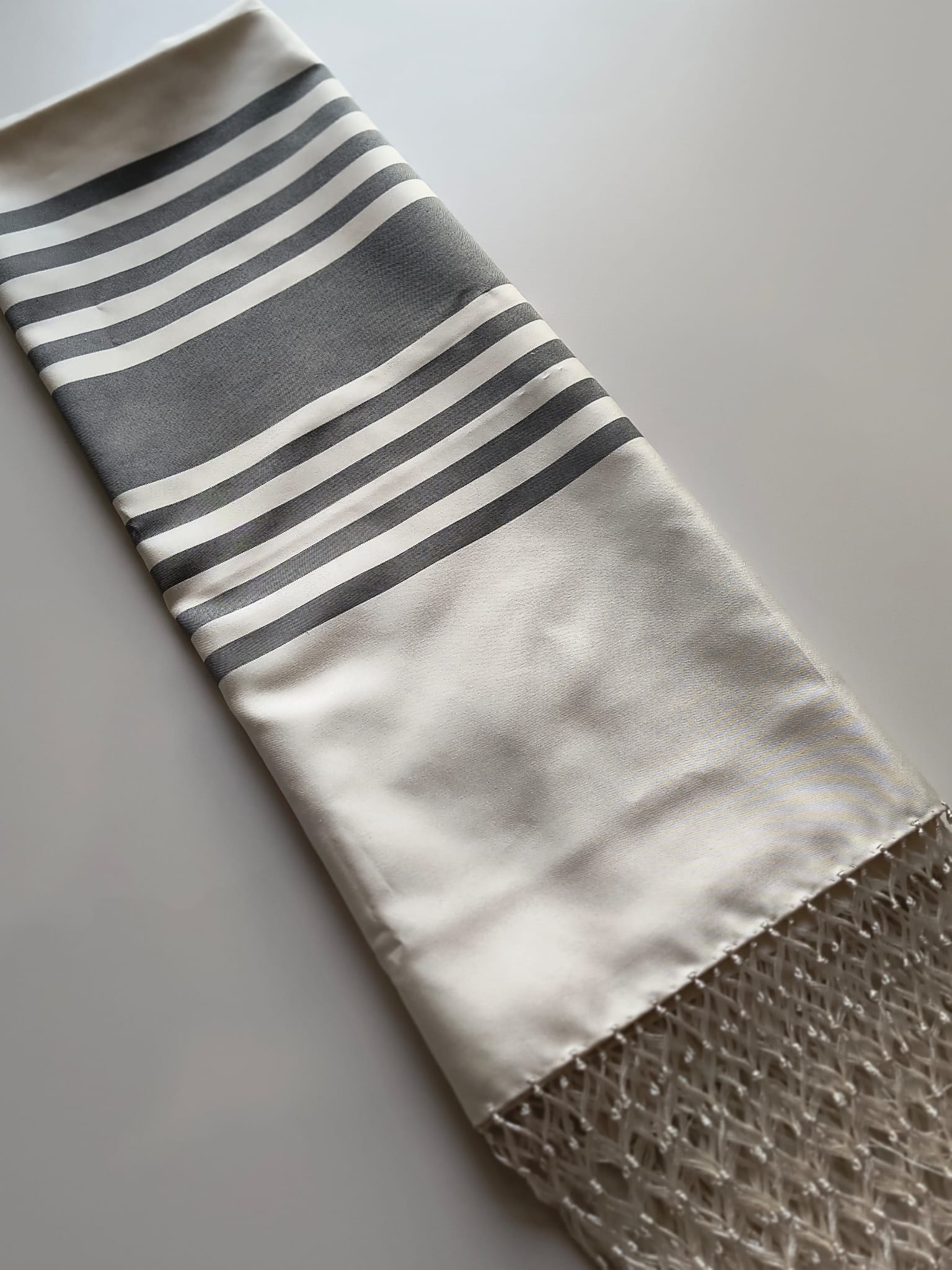 Colorful Tallit front black